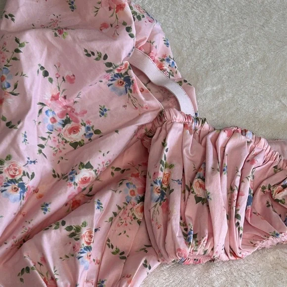 NWT House of CB Henrietta Shirred Bralette Top - Picture 9 of 15